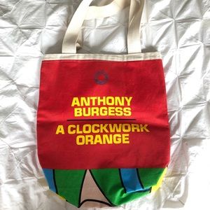 Clock work orange book bag